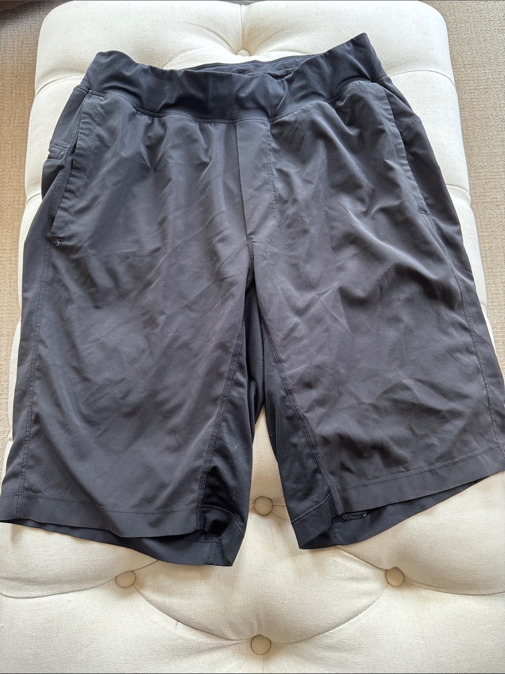 lululemon athletica Men's Black Athletic Shorts